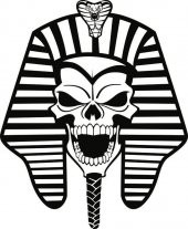Sticker Masters Mummy Skull Sticker thumbnail 2