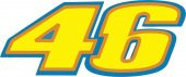 Sticker Masters 46 Rossi Sticker thumbnail 1