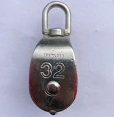 PASLANMAZ KROM ÇİFTLİ MAKARA 32mm thumbnail 1