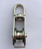 PASLANMAZ KROM TEKLİ MAKARA 15mm thumbnail 1