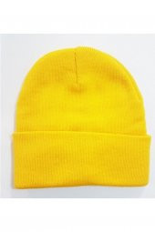 Neon Turuncu Basic Bere Unisex  Turuncu Bere thumbnail 11