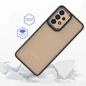 Galaxy A52 Kılıf Zore Flora Buton,Kenar Çevresi Renkli Kılıf thumbnail 8