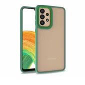 Galaxy A52 Kılıf Zore Flora Buton,Kenar Çevresi Renkli Kılıf thumbnail 4