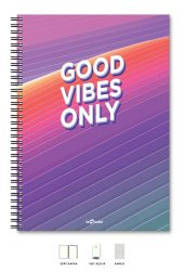 A4 Defter Kareli 200 syf Good Energy thumbnail 1