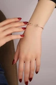 Taşsız Kıvrımlı Gümüş Bilezik thumbnail 5