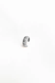 Kalın Taşlı Gümüş Ear Cuff Küpe thumbnail 2