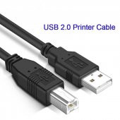 USB Printer Kablosu 1.5 Metre (USB2.0) - SİYAH thumbnail 3