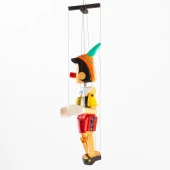 Ahşap Pinokyo Kukla 35 cm thumbnail 4