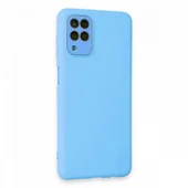 FitCase Samsung Galaxy A22 Glass Kamera Korumalı Lansman Silikon Kapak thumbnail 8
