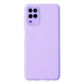 FitCase Samsung Galaxy A22 Glass Kamera Korumalı Lansman Silikon Kapak thumbnail 6