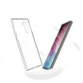 Galaxy Note 10 Şeffaf Süper Silikon Kılıf thumbnail 4