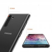 Galaxy Note 10 Şeffaf Süper Silikon Kılıf thumbnail 7