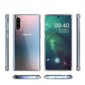Galaxy Note 10 Kılıf Köşeleri Airbagli Kamera Korumalı Silikon thumbnail 7