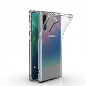 Galaxy Note 10 Kılıf Köşeleri Airbagli Kamera Korumalı Silikon thumbnail 8