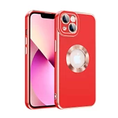Apple iPhone 13 Kılıf Zore Kongo Renkli Şık Tasarım Kılıf thumbnail 5