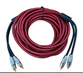 ARS 5 METRE PROFOSYONEL İPEK RCA KABLO thumbnail 1