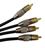 ARS 5 METRE PROFOSYONEL İPEK RCA KABLO thumbnail 4
