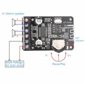 XY-P15W Bluetooth Amfi Modülü Amplifikatör Devresi thumbnail 2