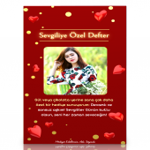 Sevgiliye Özel Defter (Spiralli Özel Defter) thumbnail 1