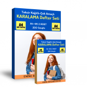 Teksir Kağıtlı Karalama Defter Seti (A4-A5) thumbnail 1