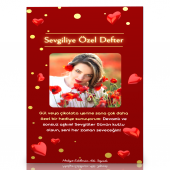 Sevgiliye Özel Defter (Spiralli Özel Defter) thumbnail 2