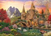 KS Puzzle 1000 Parça Castle Land thumbnail 2