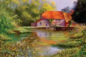 KS Puzzle 1000 Parça Hampshire Millpool thumbnail 2