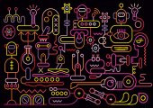 KS Puzzle 1000 Parça Robot Workshop Robot Atölyesi thumbnail 2