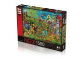 KS Puzzle 1500 Parça Summer Garden thumbnail 1