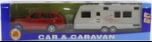 Kırmızı Metal Araçlı Karavan Mk1021 thumbnail 1