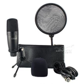 Kozmos KCP-3 Pro Aksesuarlı Condenser Stüdyo Mikrofonu thumbnail 2