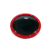 REMO PRACTICE PAD AMBASSADOR EBONY 8 inç Kırmızı thumbnail 2