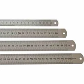 KRAF ÇELİK CETVEL 50 CM INCH ÖLÇÜLÜ 550G thumbnail 1