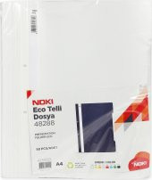 Noki Telli Dosya Eco 4828 Beyaz 50li Paket thumbnail 1