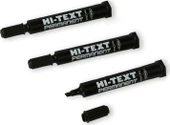 Hi-Text Permanent Marker Kesik Uçlu Siyah 830Pc 12li thumbnail 3