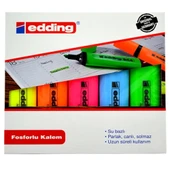 EDDİNG 344 FOSFORLU KALEM SETİ 5 Lİ thumbnail 1