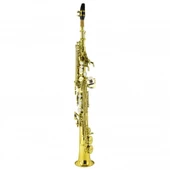Fox YSA-7318L Soprano Saksafon (Gold Lacquer) thumbnail 1