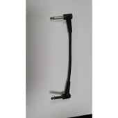 Cremonia Alg042 Gitar Pedalı İçin Patch Kablo 15Cm, Siyah thumbnail 1