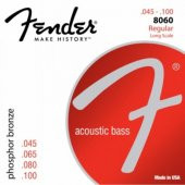 Fender 8060 Phosphor Bronze Long Scale .45-.100 Akustik Bas Gitar Teli thumbnail 1
