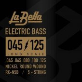 La Bella RX-N5B 5 Telli Bas Gitar Teli (45-125) thumbnail 2