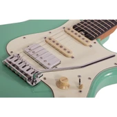 Schecter Nick Johnston Traditional Elektro Gitar (Atomic Green) thumbnail 5