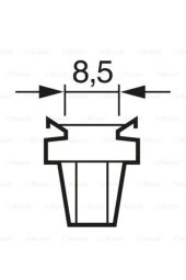 Ampul 24v 1,2 W - B8,5d thumbnail 1