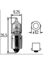 Park Ampulü 12v 6w Halogen H6 (53 Tıpı) thumbnail 1