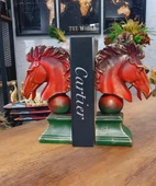 2 Li Kitap Tutucu At Biblo thumbnail 9