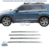 VW Tiguan Krom Yan Kapı Çıtası 4 Prç P.ÇELİK 2016 Üzeri thumbnail 1
