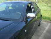 Audi A3 Ayna Kapağı 2 Parça 2000-2008  Paslanmaz Çelik thumbnail 3