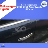 VW Tiguan Krom Kapı Kolu 4 Kapı 2007-2016 Arası P. Çelik thumbnail 3