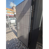 11532 Çelik Kapı, Ahşap Desenli Çelik Kapı Modelleri Sağ Açılım Çelik Kapı thumbnail 3