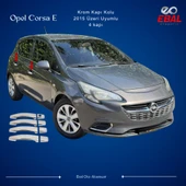 Opel Corsa E Krom Kapı Kolu 4 Kapı 2015-2019 Paslanmaz Çelik thumbnail 1
