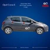 Opel Corsa E Krom Kapı Kolu 4 Kapı 2015-2019 Paslanmaz Çelik thumbnail 2